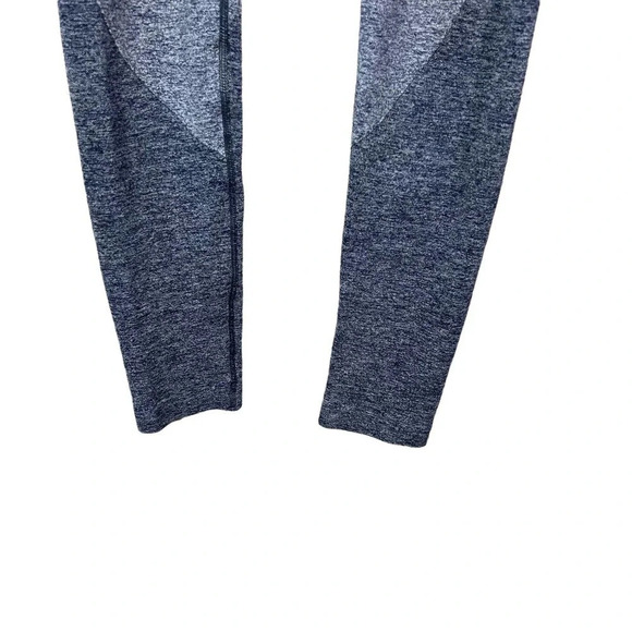 Gymshark Flex Leggings Navy Blue Marl‎ Gray Size Small - Picture 3 of 11